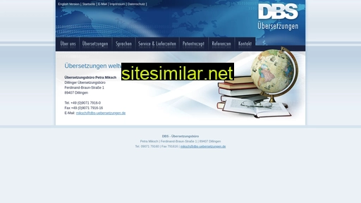 dbs-uebersetzungen.de alternative sites