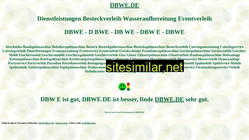 dbwe.de alternative sites