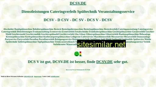 dcsv.de alternative sites