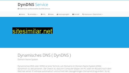 ddnss.de alternative sites