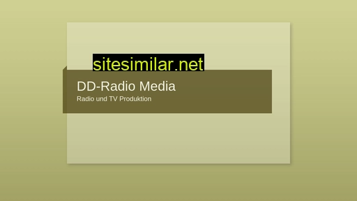 dd-radio.de alternative sites