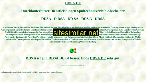 ddsa.de alternative sites