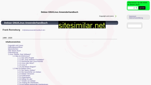 Debiananwenderhandbuch similar sites