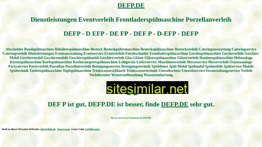 defp.de alternative sites