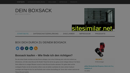 Deinboxsack similar sites