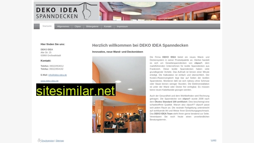 deko-idea.de alternative sites