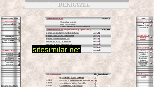 dekratel.de alternative sites