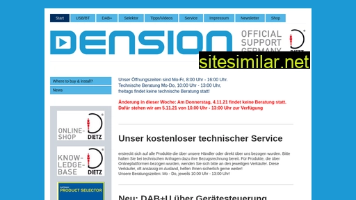 dension-deutschland.de alternative sites