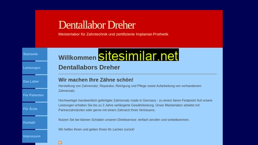dentallabor-dreher.de alternative sites