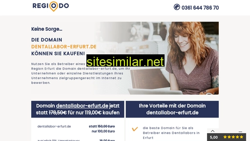 dentallabor-erfurt.de alternative sites