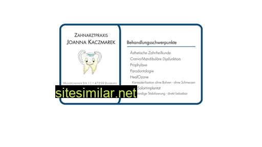 dentalpraxis-duisburg.de alternative sites
