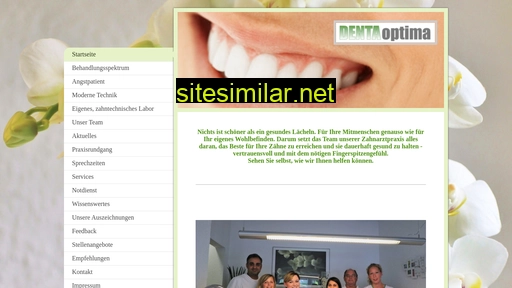 dentaoptima.de alternative sites