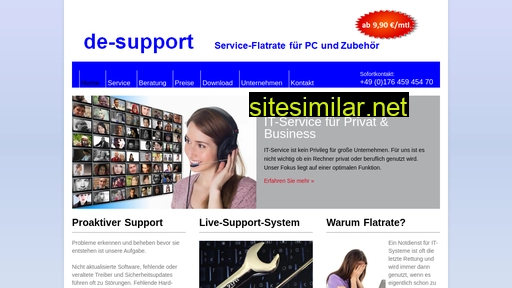 de-support.de alternative sites