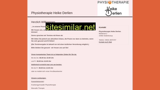 Derlien-physiotherapie similar sites