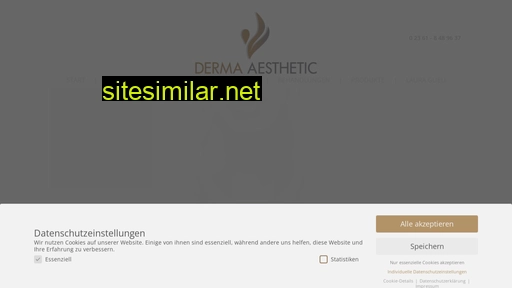 derma-aesthetic.de alternative sites