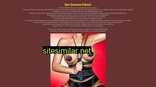 Der-domina-fuehrer similar sites