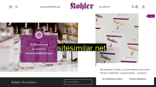 destillerie-kohler.de alternative sites