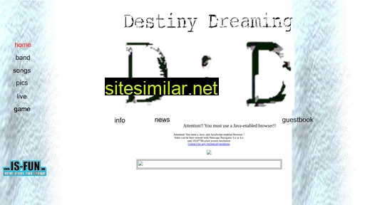 destinydreaming.de alternative sites