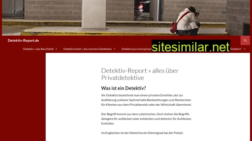 Detektiv-report similar sites