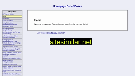 detlef-bosau.de alternative sites