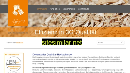 Dettendorfer-hackschnitzel similar sites