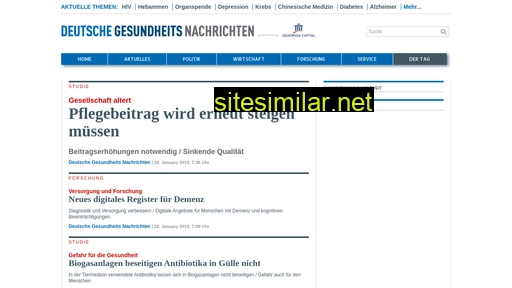 deutsche-gesundheits-nachrichten.de alternative sites