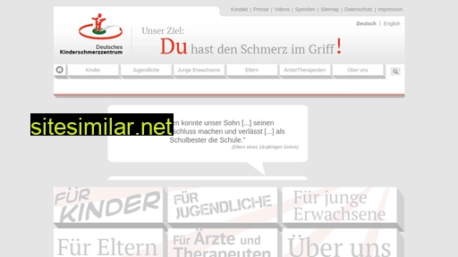 deutsches-kinderschmerzzentrum.de alternative sites