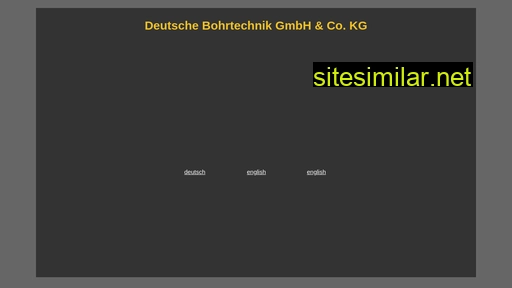 deutsche-bohrtechnik.de alternative sites