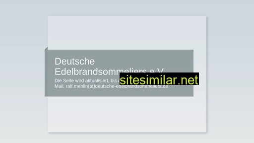 deutsche-edelbrandsommeliers.de alternative sites