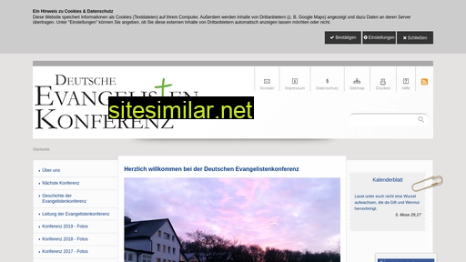 Deutsche-evangelistenkonferenz similar sites
