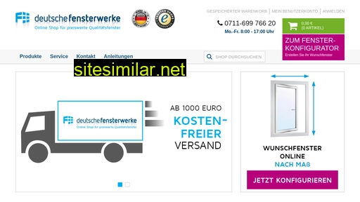 deutsche-fensterwerke.de alternative sites