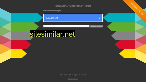 Deutsche-glasfaser-hs similar sites