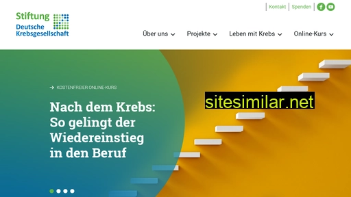 Deutsche-krebsstiftung similar sites