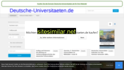 Deutsche-universitaeten similar sites