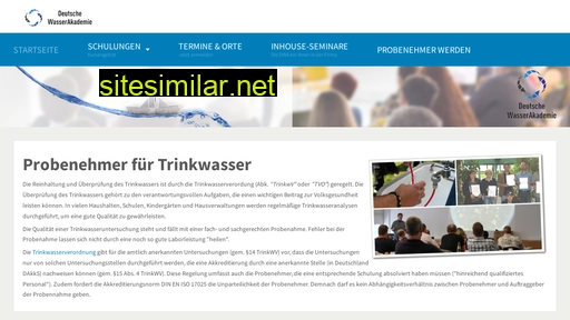 deutsche-wasserakademie.de alternative sites