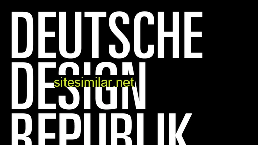 Deutschedesignrepublik similar sites