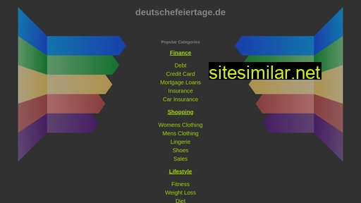 Deutschefeiertage similar sites