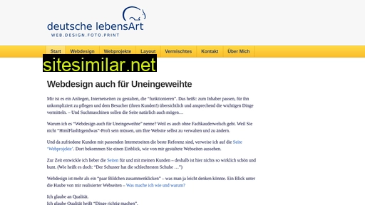 Deutschelebensart similar sites