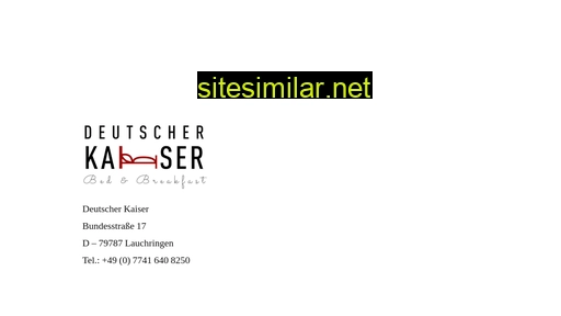 Deutscher-kaiser similar sites