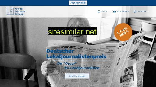 Deutscher-lokaljournalistenpreis similar sites