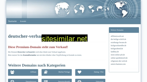 deutscher-verband.de alternative sites