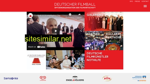 deutscherfilmball.de alternative sites