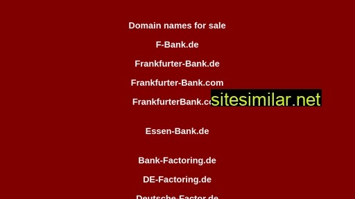 deutsches-bankkonto.de alternative sites