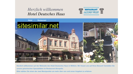 Deutsches-haus-wittlich similar sites