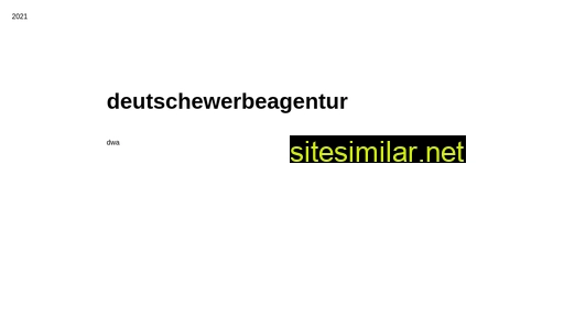 deutschewerbeagentur.de alternative sites
