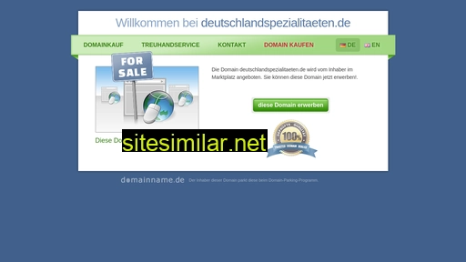 deutschlandspezialitaeten.de alternative sites