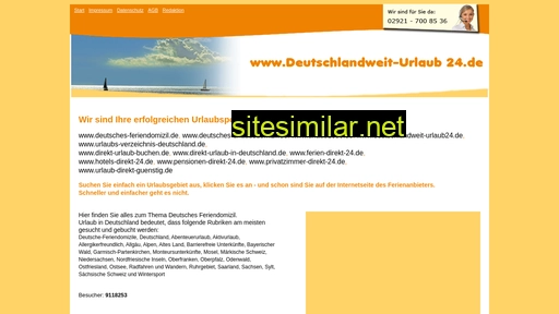 deutschlandweit-urlaub24.de alternative sites