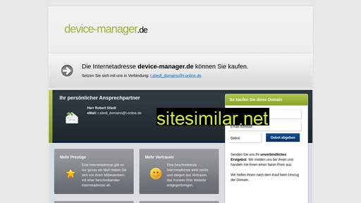 device-manager.de alternative sites