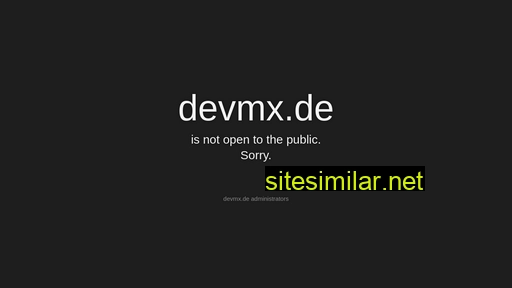 Devmx similar sites
