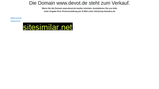 devot.de alternative sites